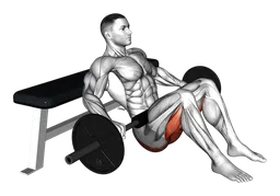 Hip thrust con bilanciere