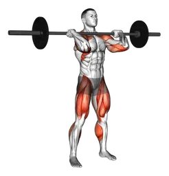 Split jerk con bilanciere