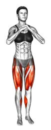Squat laterale a corpo libero con passo