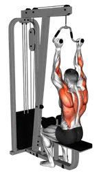 Lat pulldown presa neutra ai cavi