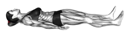 Posizione del cadavere (Savasana)