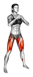 Squat rana profondo