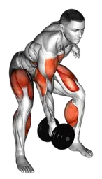 Power clean and jerk singolo con manubrio