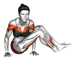 Posizione yoga degli otto angoli