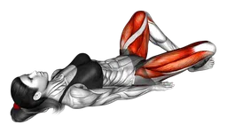 Glute bridge a rana
