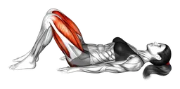 Mantenimento glute bridge con calcio