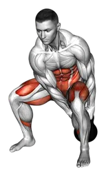 Figure 8 con kettlebell