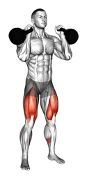 Front squat con kettlebell