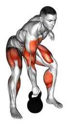 Clean and press a un braccio con kettlebell