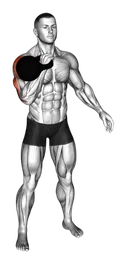 Strict press con kettlebell