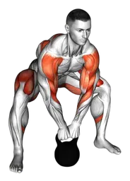 Sumo high pull con kettlebell