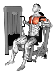 Chest press con presa parallela alla macchina