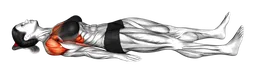 Scivolamento delle braccia da sdraiato