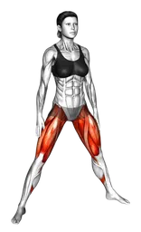 Squat sumo parziale veloce