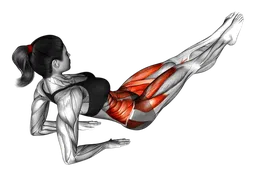 Reverse frog crunch
