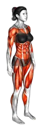 Burpee con calcio laterale