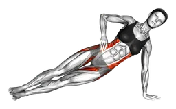 Side plank (variante 2)