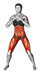 Camminata laterale con sollevamento doppio delle gambe