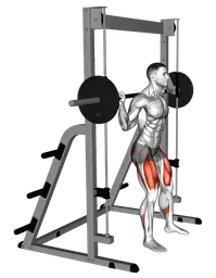 Squat alla sedia al multipower