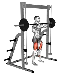 Front squat al multipower