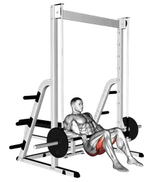 Hip thrust al multipower