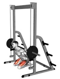 Hip thrust in ginocchio al multipower