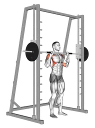 Shoulder press in piedi al multipower