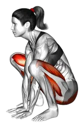 Squat con estensione della gamba