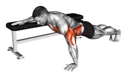 Push-up con torsione