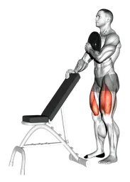 Sissy squat con sovraccarico