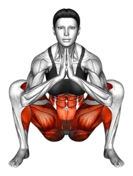 Squat yoga dive